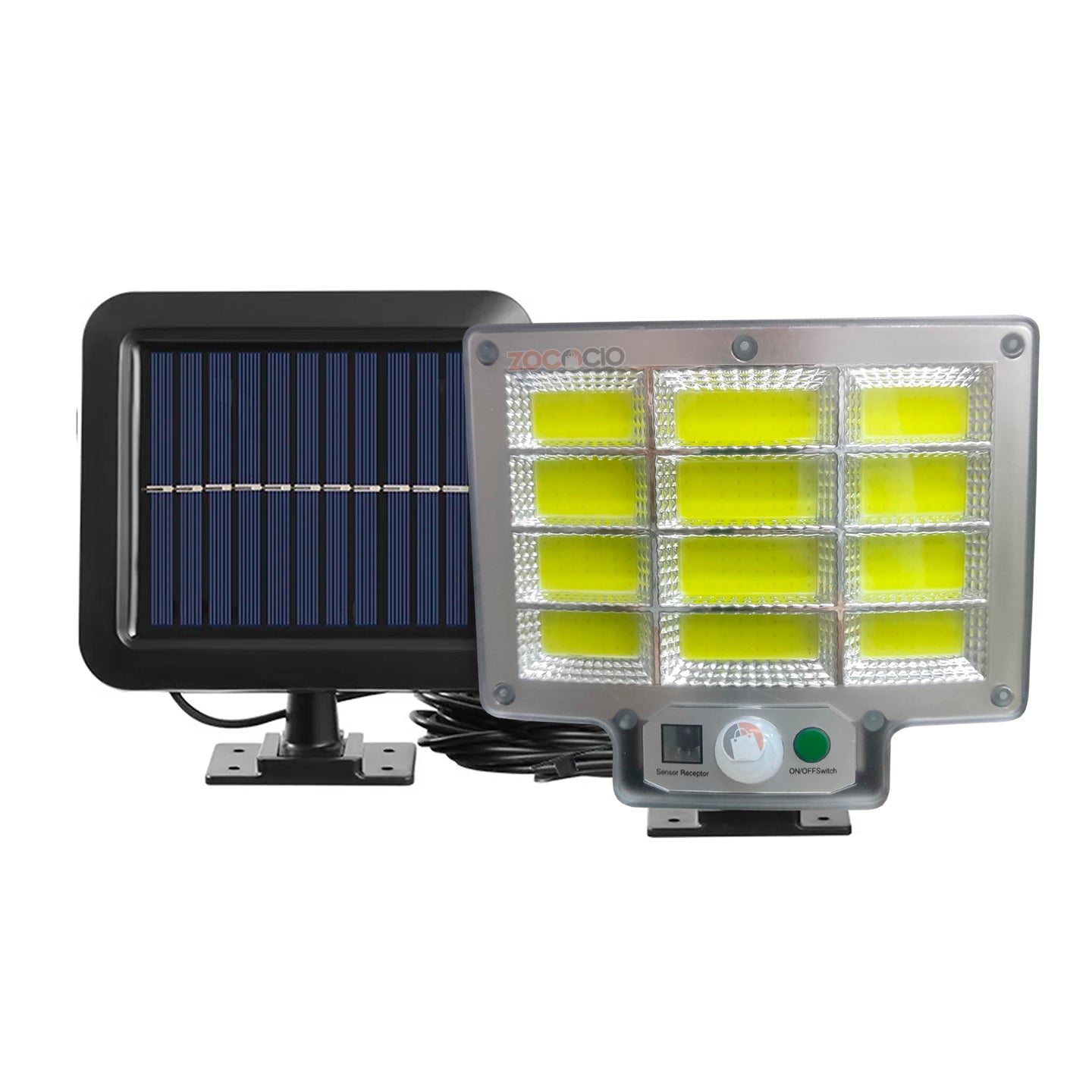 Reflector Solar Luz Led con Control